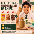Gharsegood Homemade Roasted Sattu Crumble for Kids and Adults 200 g Total | Modern Sattu Panjiri | Made fresh in small batches with roasted sattu, pure desi ghee, jaggery & nuts.