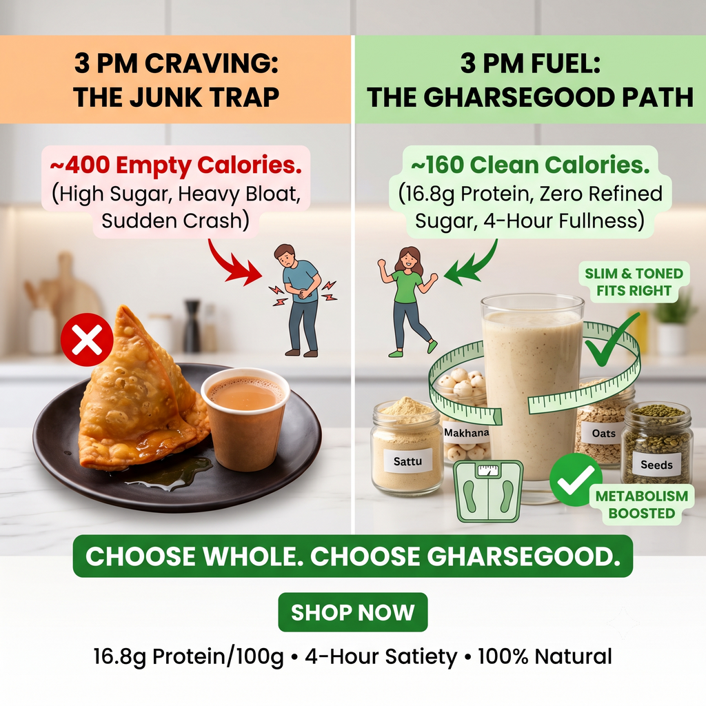 Ghar Se Good Homemade Superfood Premix Powder (250g)| 100% Homemade • Freshly Prepared • Zero Soy Lecithin. Zero Emulsifiers. Safe for Kids and Adults